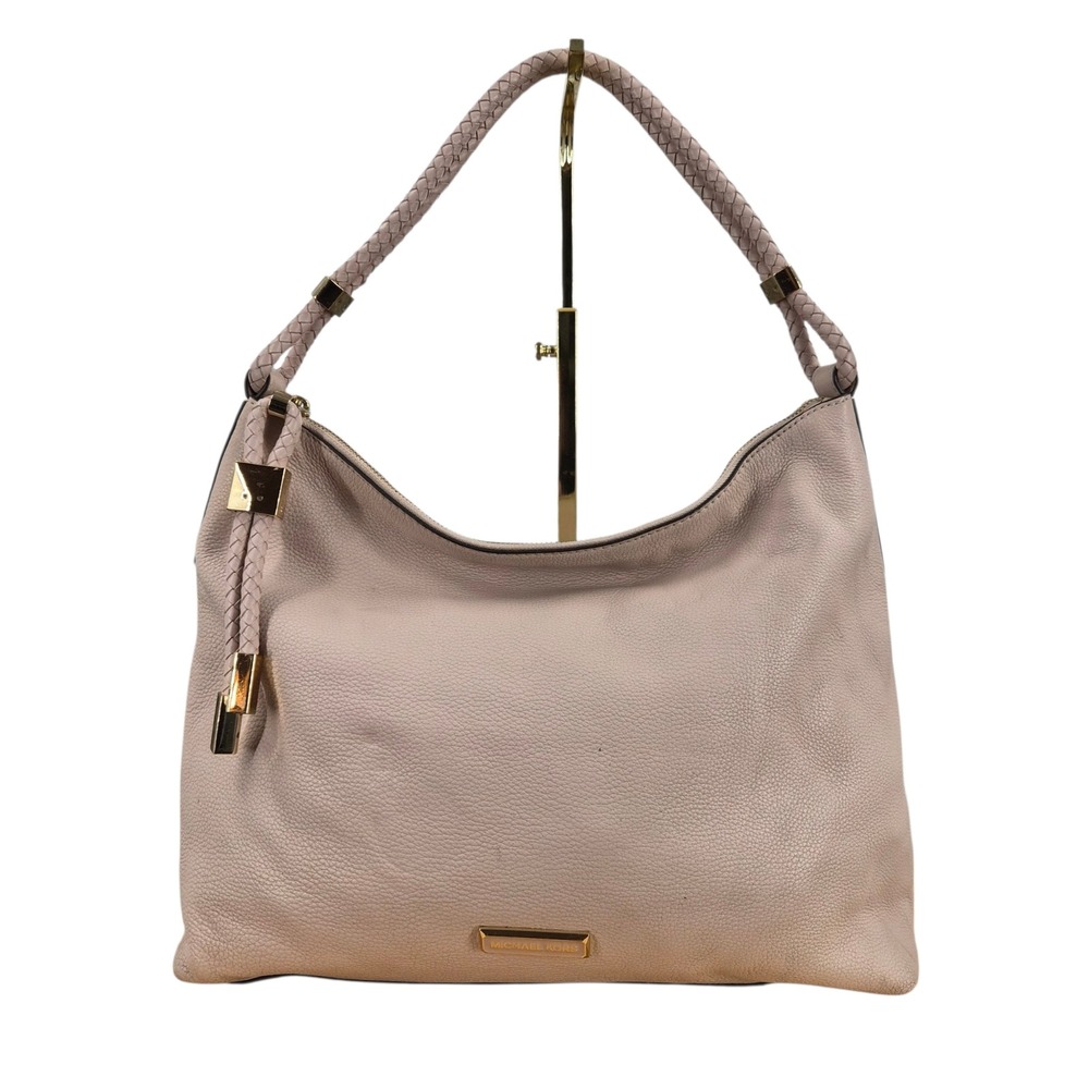Michael‎ Kors Lexington Large Blush Pink Pebbled Leather Shoulder Bag